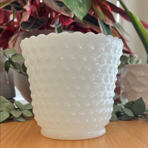 Fenton Other - Fenton Vintage Milk Glass Hobnail Vase Unmarked EUC